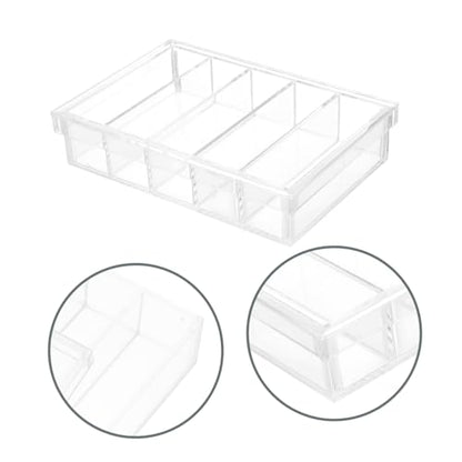 Transparent Acrylic Hatching Box with Lid Laboratory Specimen Container for Breeding and Observation for Reptiles and Scientific Use