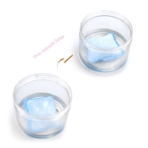 40 Pack Reptile Food Water Pillow Feeder Water Pillows Put in Reptile Enclosure or Tank for Reptiles Frogs Hermit Crab