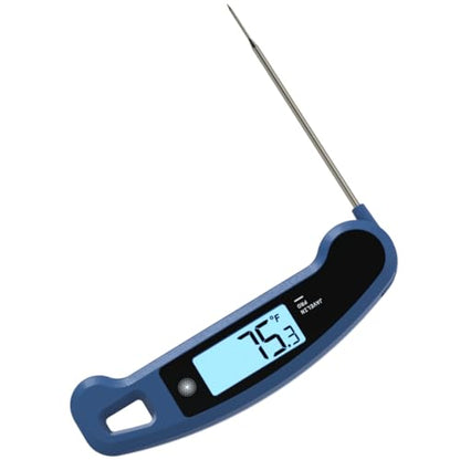 Lavatools Javelin® PRO Classic Ultra-Fast 2-Second Professional Digital Instant Read Meat Thermometer for Grill and Cooking, Auto-Rotating Backlit Display, IP65 Water Resistant, NSF Certified – Maize - color: Maize