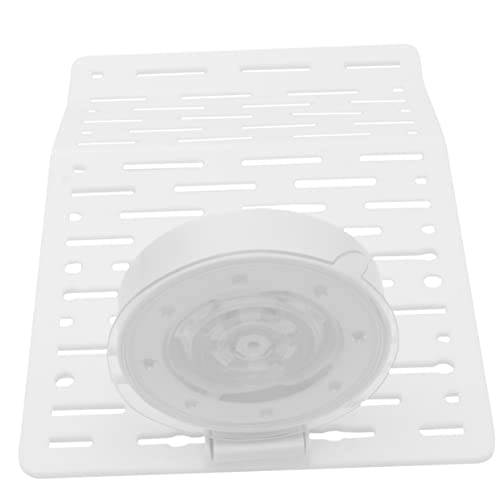LIOOBO Turtle Climbing Platform Movable Slope Design for Fish Tank White Color for Reptiles and Turtles Enhances Habitat Easy Access