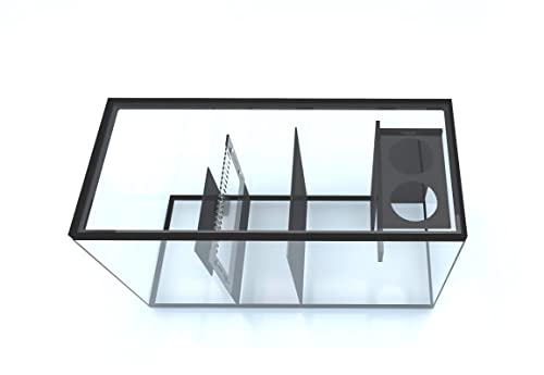 Aquarium Sump Refugium DIY Kit for Portein Skimmer Sump - Chamber dividers for 29 Gallon Standard Tank (Tank is not Included, Dividers Only) - size: 29-Gallon Standard