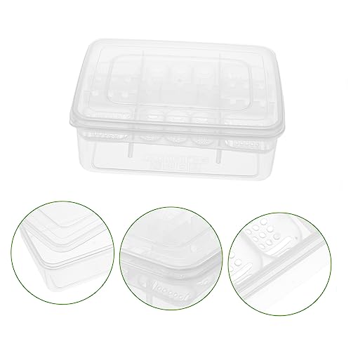 Professional Reptile Incubation Box Eggs Capacity Plastic Lightweight Design