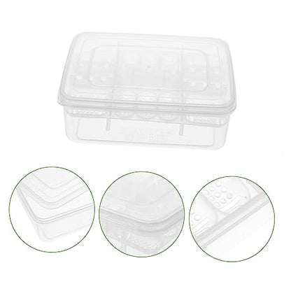 Professional Reptile Incubation Box Eggs Capacity Plastic Lightweight Design