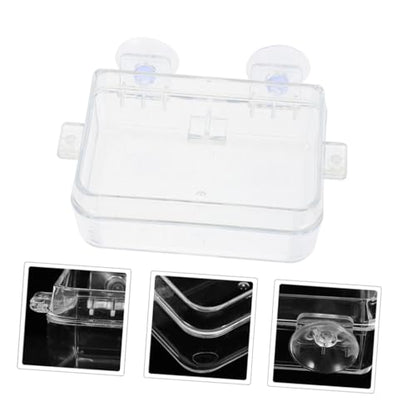 TOYANDONA Reptile Feeding Ledge Reptile Tongs Feeding Suction Cup Food Bowl Insect Water Feeder Bearded Dragon Food Dish