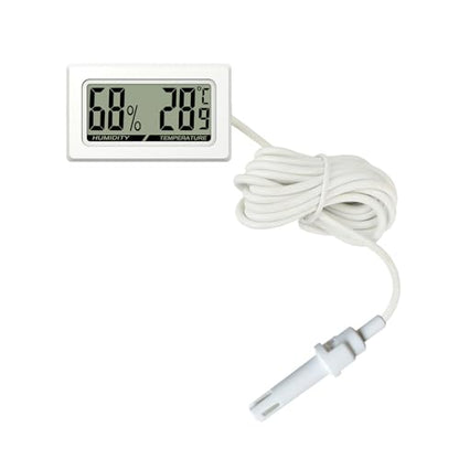 Practical Digital Hygrometer Thermometer for Vivariums and Incubators Environment with Accurate Measurements