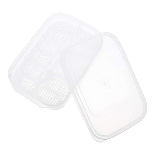 balacoo Reptile Terrarium Terrarium 12 Grids Breeding Box Hatching Container 2-Layer Transparent Hatchery Box Reptile Terrariums Terrariums