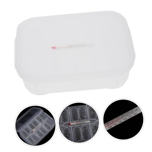 POPETPOP 12 Egg Incubation Tray for Reptiles Container Reptile Safe Easy to Clean Manage