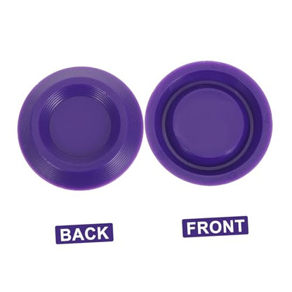 12pcs Plastic Reptile Water Dish Bowls for Bearded Dragon and Spider, Stable Design Hygienic Feeding Bowls for Reptile Terrarium and Transporting
