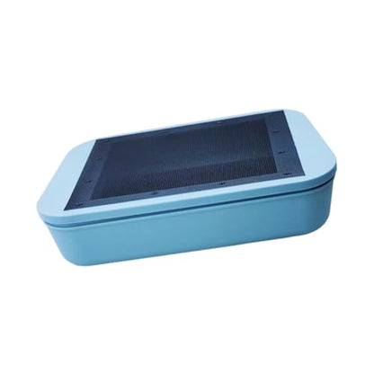 Reptile Breeding Box Clear Terrarium House Feeding Storage Live Food Breeding Box Efficient pp Material Suitable for pet Care Educational Display, None Hole - color: none hole
