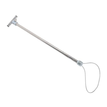 CCYLEZ Animal Control Pole, Heavy Duty Stainless Steel Adjustable Length Multi Function Catcher Tool for Dogs Pigs Reptiles Rescue Transfer - size: T Handle Without Pull Rope 67cm