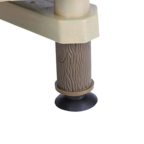 YOUTHINK Turtle Basking Platform, Reptiles Floating Platform with Ramp Stairs Turtle Dock Floating Platform for Turtles Aquarium Fish Tank Decor