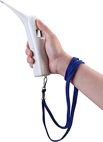 Pet Thermometer Dog Thermometer, Fast Digital Veterinary Thermometer, Pet Thermometer for Dogs, Cats, Horse,Cattle, Pigs,Birds, Sheep.(Battery Included) - color: white