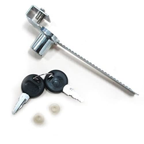 Cabinet Locks,Drawer Lock,Mailbox Lock,Stainless Steel Vivarium Terrarium Showcase Display Cabinet Sliding Glass Door Window Lock with 2 Keys