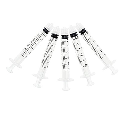 Karlling Pack of 5 X 3 ml 3cc Syringes Without Needle - style: **3ML(5 Pack)