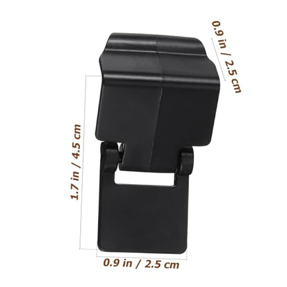 Garneck 6pcs Turtle Tank Latch Reptile Terrarium Lock Buckles Escape Clips for Glass Aquariums Easy Installation for Turtle Habitat