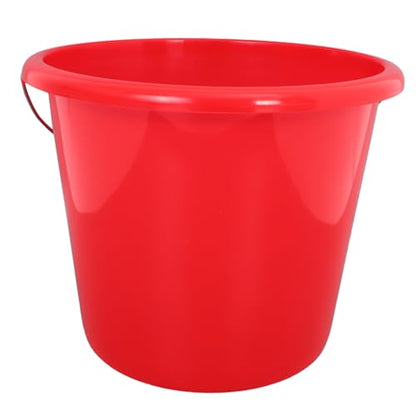 SUPVOX Grooming Tub Container for Pets and Plants Plastic Water Bucket with Ergonomic Handle Versatile Cleaning Pail for and Outdoor Use Capacity for and Spill Pouring