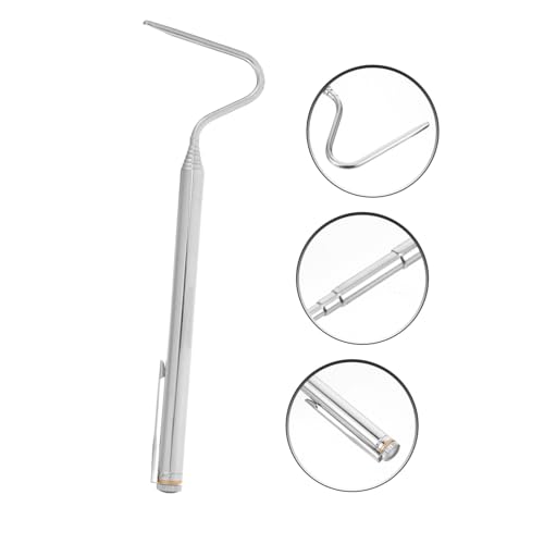 Sosoport Snake Traps with Reptile Hook Extendable Snake Catching Pole Reusable Reptile Catching Hook
