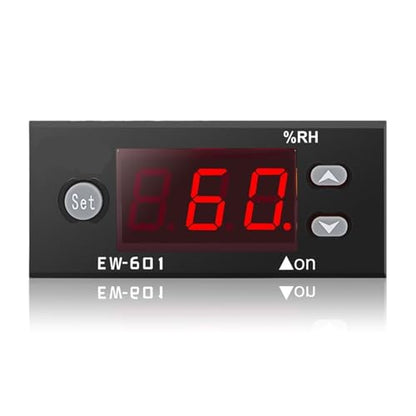 Digital Humidification Dehumidification Hygrometer Control EW-601H for Breeding Incubation Humidity Controller