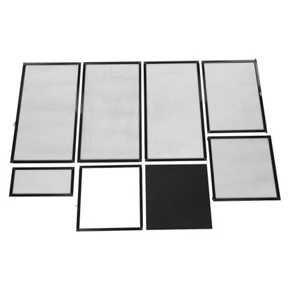 Reptile Cage, 17.7 * 17.7 * 31.5in Aluminum Alloy Reptile Pet Feeding Net Box Terrarium Mesh Cage 44lbs Removable Design with Escape-Proof Lock for Lizards Chameleons Snakes Spiders