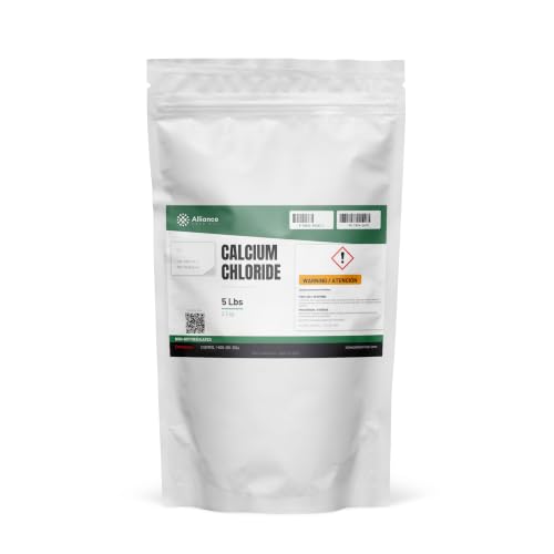 Calcium Chloride - 5 LB Resealable Bag - Ice Melting & Dust Control - size: 5 Pound
