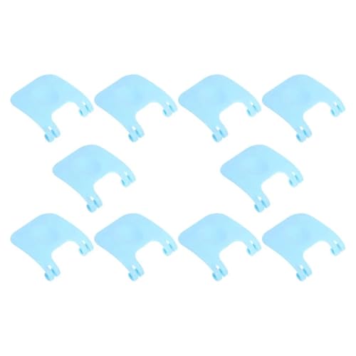 10pcs Plastic Cage Clips for Small Pets Durable Pp Fastening Buckle Enhanced Grip Rabbit Hamster Reptile DIY Wire Fence