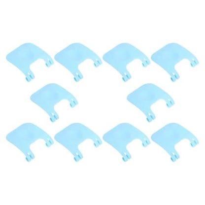 10pcs Plastic Cage Clips for Small Pets Durable Pp Fastening Buckle Enhanced Grip Rabbit Hamster Reptile DIY Wire Fence