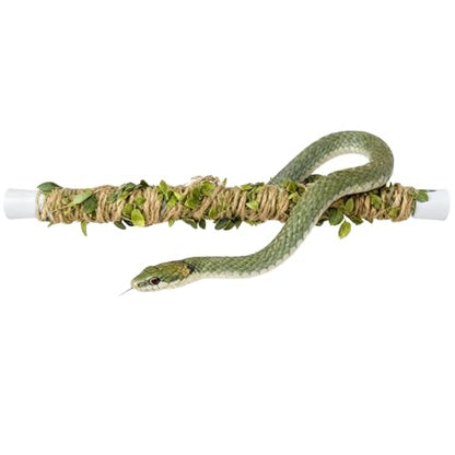 Snake Climbing Stick, Ball Python Tank Accessories, Retractable & Detachable Snake Climbing Toy for Ball Pythons, Lizards, Tarantulas, Geckos, Tree Frogs, Etc. (11.69inch-19.7inch)