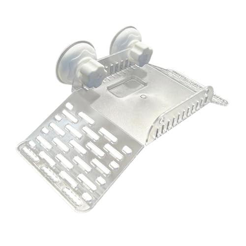 Reptile Resting Platform for Turtles with Suction Base for Aquatic Environments, Translucent Bridge - color: Translucent Bridge