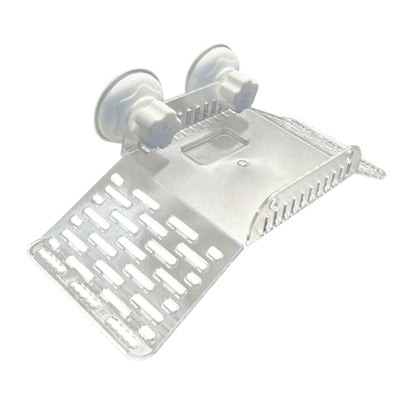 Reptile Resting Platform for Turtles with Suction Base for Aquatic Environments, Translucent Bridge - color: Translucent Bridge