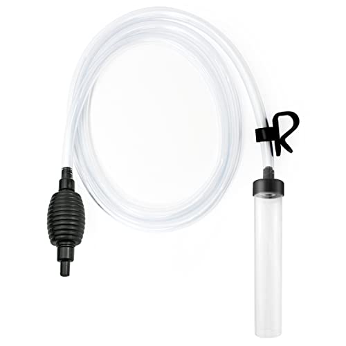 Laifoo 7ft Aquarium Siphon Vacuum Cleaner for Fish Tank Cleaning Gravel & Sand - size: 7ft
