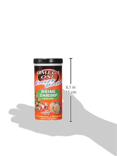Omega One Freeze Dried Brine Shrimp, 1.28 oz