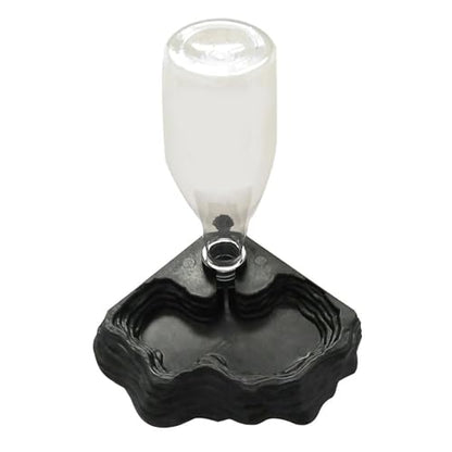 Reptile Water Feeder - Pet Water Fountain | Automatic Waterer Reservoir | Feeder | for Turtle Bearded Dragons Lizards Geckos Turtle Bearded Dragons Lizards Geckos for Terrarium Tank