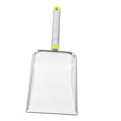KESYOO Stainless Steel Cat Litter Scoop Litter Shovel for Easy Cleanup Lightweight Design Wide Mouth for Pet Waste for Cat Owners and Reptile Terrariums