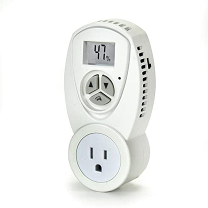 Humidistat Outlet Plug, Humidifier/Dehumidifier 120V 13A