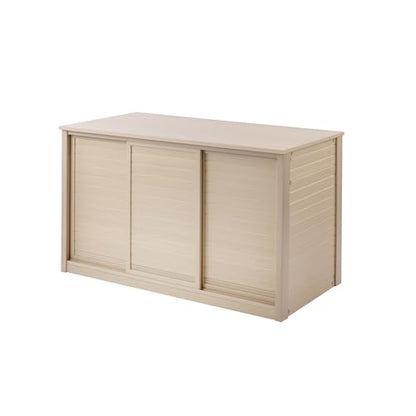 New Age Pet ECOFLEX Large Reptile Enclosure with Matching Cabinet Stand Set in Maple - color: Maple, size: Large