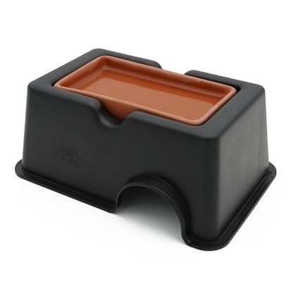4 Pcs Small Reptile Hide Box Humidifier Caves Water Supply Hideout | Sink Basin, For Lizards, Gecko, Snake - size: 4 pcs