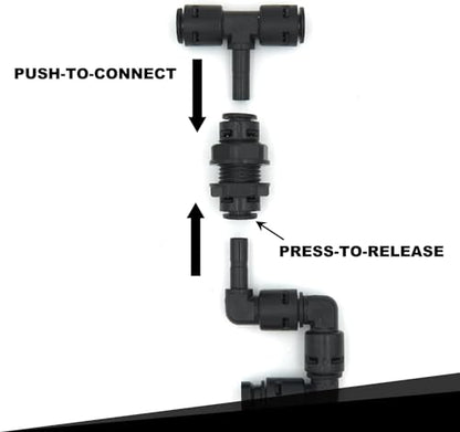 Reptile Mister Nozzles, 2-Pack, Reptile Automatic Misting System Nozzle, Mister Nozzles for Auto Mister Sprayer
