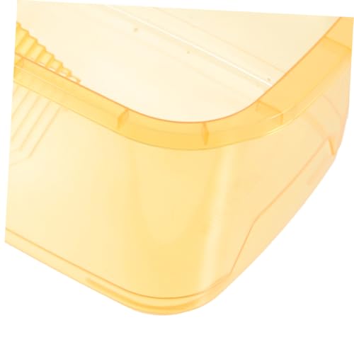 HANABASS 4pcs Turtle Feeding Tank Platform Multi-Function Reptile Habitat for Turtles and Tortoises Plastic Design for Easy Cleaning and Environment