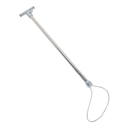 CCYLEZ Animal Control Pole, Heavy Duty Stainless Steel Adjustable Length Multi Function Catcher Tool for Dogs Pigs Reptiles Rescue Transfer - size: T Handle Without Pull Rope 67cm