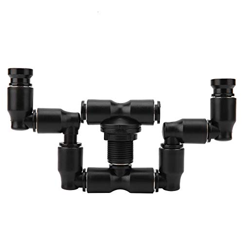 Reptile Fogger Misting System Reptiles Fogger Mist Sprinkler Reptiles Fogger Nozzle Sprayer for Rainforest 360 Cooling System Fogger Connect 1/4Tub