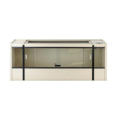 New Age Pet ECOFLEX X-Large Reptile Enclosure with Matching Cabinet Stand Set in Maple - color: Maple, size: X-Large