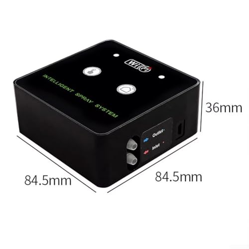 WiFi Terrarium Misting System, 360° Rotating Spray Nozzle with Timed Control, Automatic Humidifier Kit Rainforest Plant Reptile, USB Powered(4 nozzle) - size: 4 nozzle