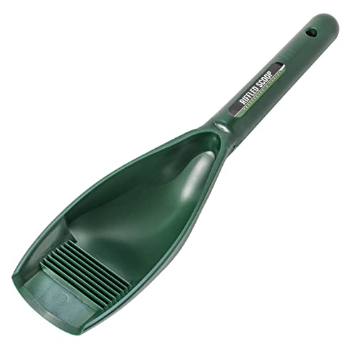 ASR Outdoor Gold Rush Gold Prospecting Scoop Riffle Beveled Edge 12.5 Inch Green - color: Green Riffle