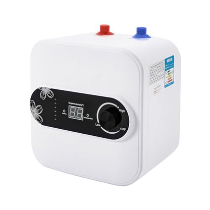 2.1 Gallons Electric Mini-Tank Water Heater 1500W 110V Instant Hot Water Heater Kitchen under sink Water Heater On Demand Hot Heater 86-149°F IPx4 for Sinks, Kitchens, Bathrooms, RVs - style: 2.1gal 110V