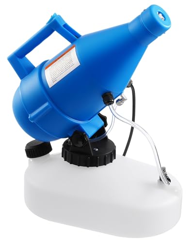 4.5L Electric Fogger Machine, 1400W Portable Sprayer with 30ft Spray Distance & Adjustable Nozzle for Applying Cleaning Solutions in Home, Hotel, School, Yard and Large Indoor Outdoor Spaces