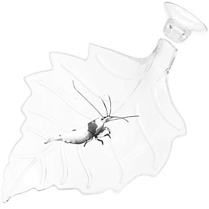 Shrimp Feeding Dish Shrimp Feed Dish Leaf Shaped Bowl