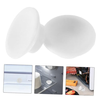 STOBAZA 3pcs Freezer Drain Plugs Silicone Hole Stoppers for Efficient Sealing Leakproof Protection Refrigerators Easy Installation for Enhanced Drainage System