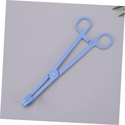 Generic 3pcs Plastic Pet Stool Clamp for Reptiles Lizards Birds and Animals Easy Waste Cleanup Tool Scissors Design Convenient and Odor-reducing