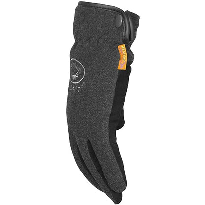 Caiman Leather Palm Gloves - size: Medium