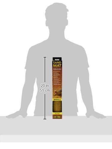 Exo Terra Exo Terra Sand Mat Small, Desert Terrarium Substrate, 43 X 43 Cm (17" X 17") | Desert Terrarium Substrate, 17"x17" - size: 17 x 17 Inches
